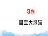 部编版（五四制）三下 第七单元习作：国宝大熊猫 课件
