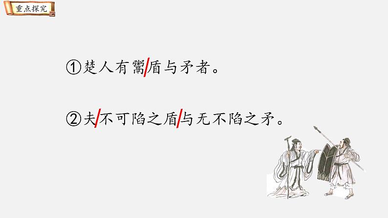 部编版（五四制）五下 15.自相矛盾课件第6页