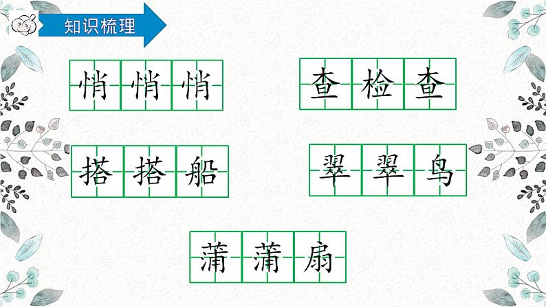 统编版三年级上册语文第五单元复习（课件24张PPT+学案）04