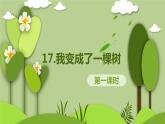 17 我变成了一棵树（2课时） 课件+教案