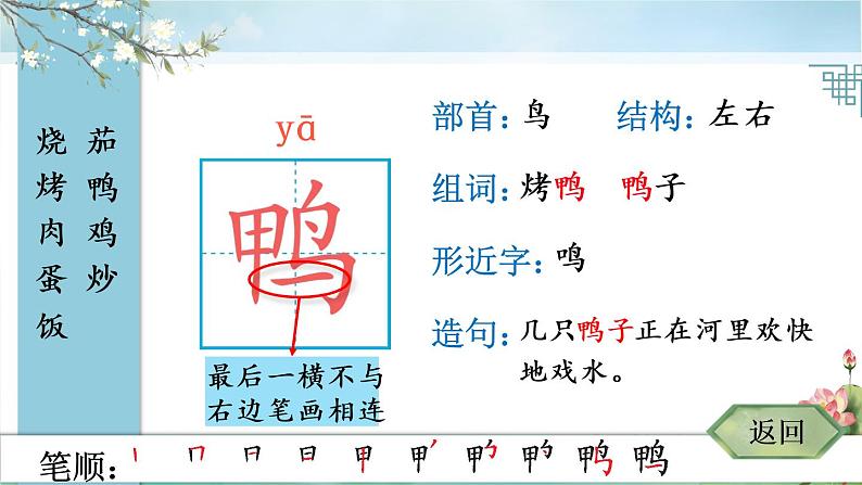 部编版语文二年级下册 识字 4 中国美食 生字课件第6页