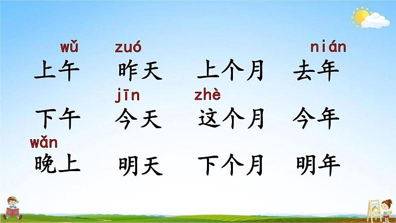 人教部编版一年级语文上册《语文园地五》配套教学课件PPT优秀公开课第7页