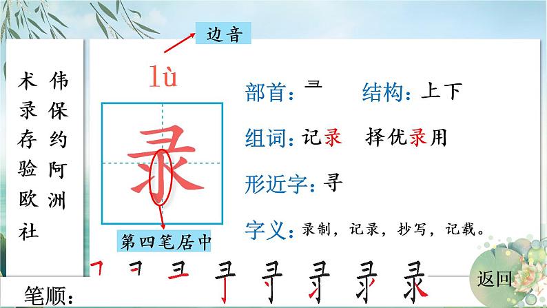 部编版语文三年级下册 10 纸的发明 生字课件第5页