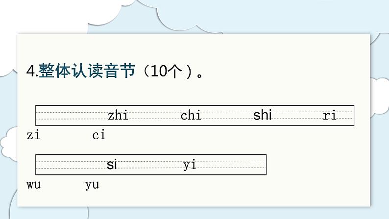 部编版语文一年级上册 第二单元 单元复习课件05