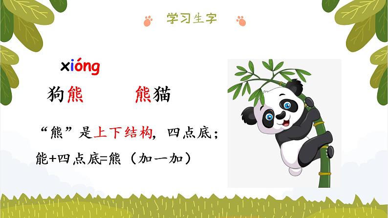 部编版语文一下《动物王国开大会》 第一课时 课件PPT（送教案）08