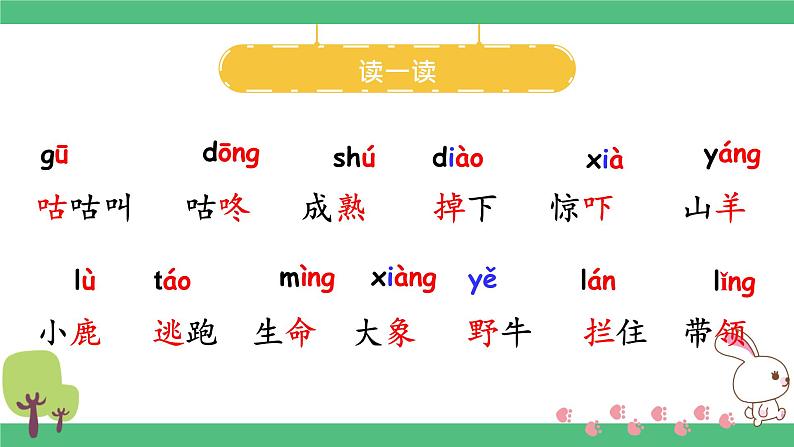 部编版语文一下《咕咚》 第一课时 课件PPT（送教案）04
