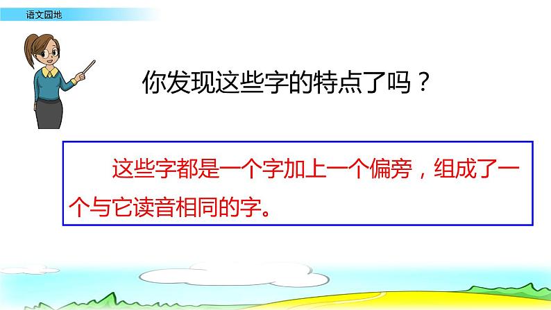 2021年人教部编版四年级语文上册语文园地八PPT课件第7页