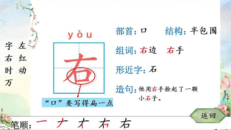 部编版语文一年级下册 识字 猜字谜 生字课件05