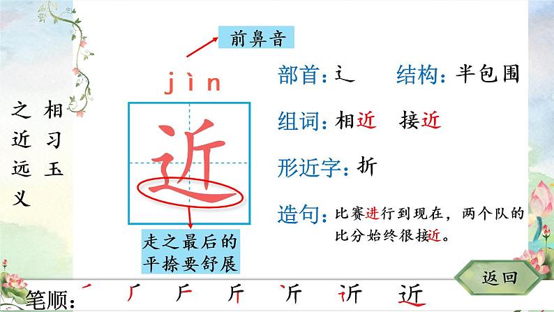 部编版语文一年级下册 识字 人之初 生字课件05