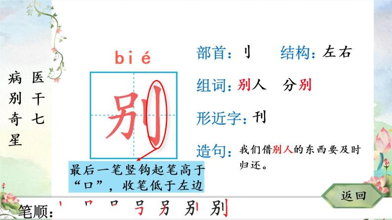 部编版语文一年级下册 19 棉花姑娘 生字课件05