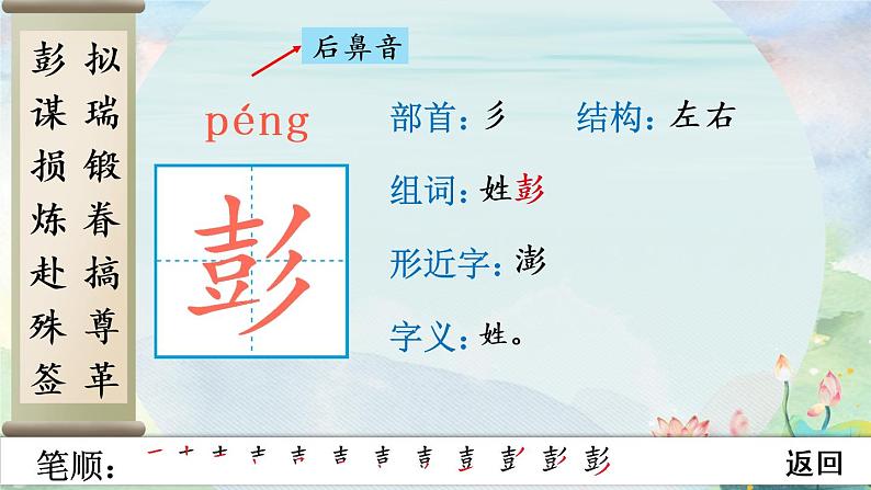 部编版语文五年级下册 10 青山处处埋忠骨 生字课件03