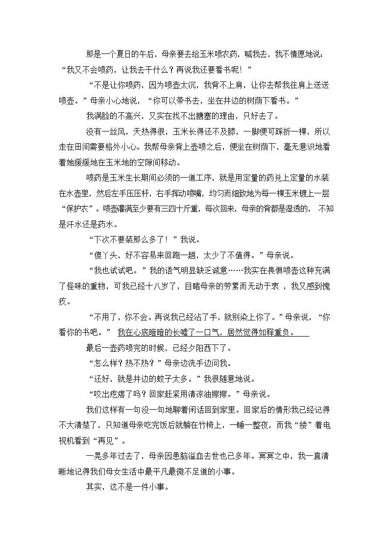 部编人教版五年级语文上册 期末复习质量检测试题测试卷 (6)第3页
