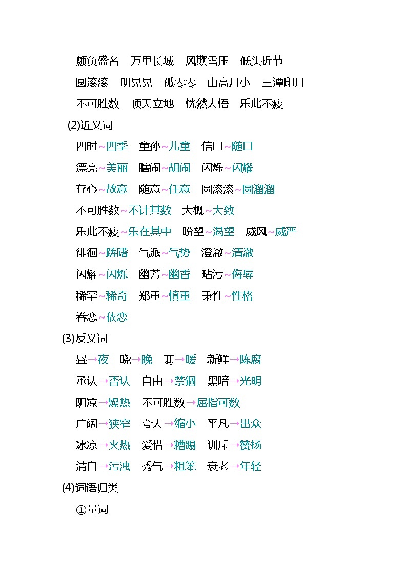 统编人教部编版五年级下册语文各单元知识小结【期中期末复习重点】课件PPT03