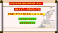 部编人教版五年级下册语文知识点汇总-全册知识梳理-总复习课件PPT