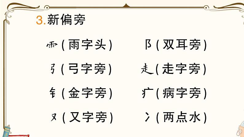 部编版 语文一年级下册 第一单元知识总结课件PPT05