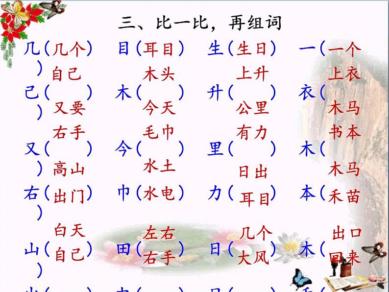 部编人教版一年级上册《语文》全册期末知识点总复习课件【含实战原题】第7页