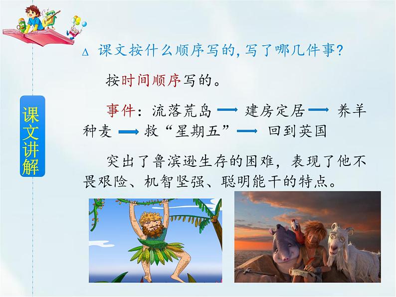 人教部编版六年级下册第二单元第5课 鲁滨逊漂流记（节选）【课件+教案+生字+说课稿】08