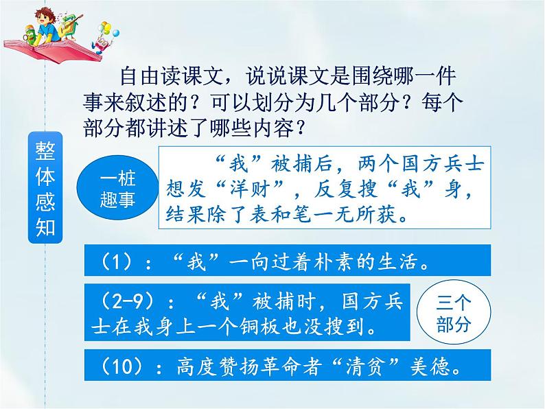 人教部编版五年级下册—第四单元— 清贫【课件+教案+课文朗诵】07