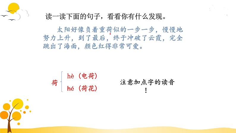 部编版语文四年级下册 第5单元 16.海上日出 PPT课件+教案06