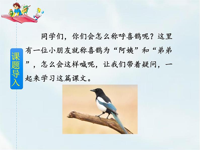 人教部编版 二年级下册——课文3——9 枫树上的喜鹊【课件+教案+生字+课文朗读】02