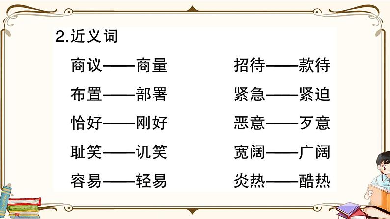 部编版 语文五年级下册 第二单元知识总结课件PPT06