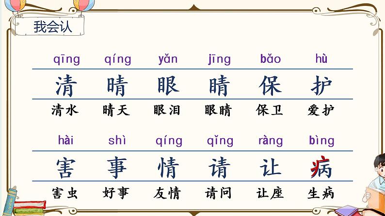 （上课课件）识字3  小青蛙第5页