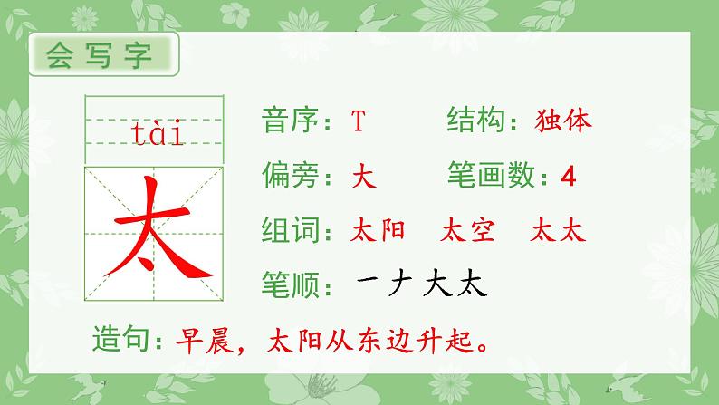 部编版一年级下册语文4 四个太阳（课件+教案+说课稿+音视频素材）02