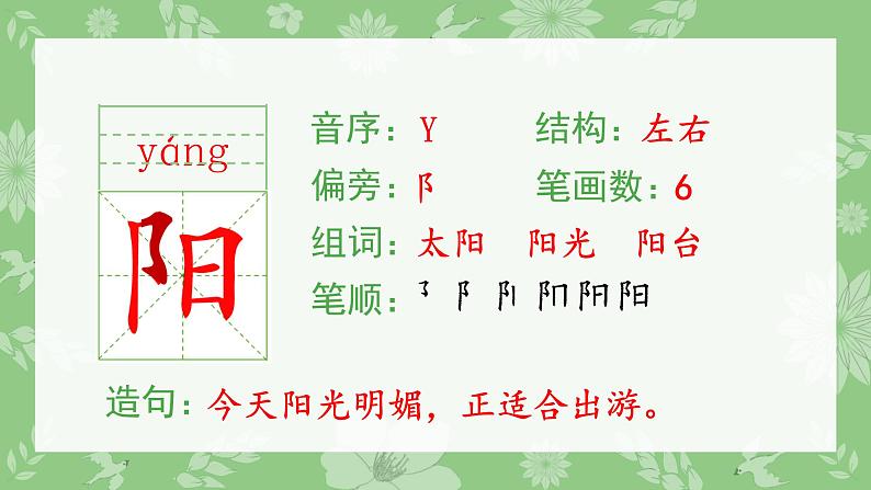 部编版一年级下册语文4 四个太阳（课件+教案+说课稿+音视频素材）03