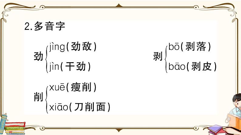 部编版 语文六年级下册 第四单元知识总结课件PPT第3页