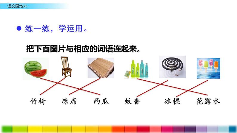 2021年小学语文部编版一年级下册 第六单元 语文园地六 配套课件103