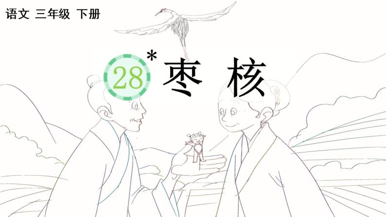 语文三年级下册28枣核教课内容课件ppt