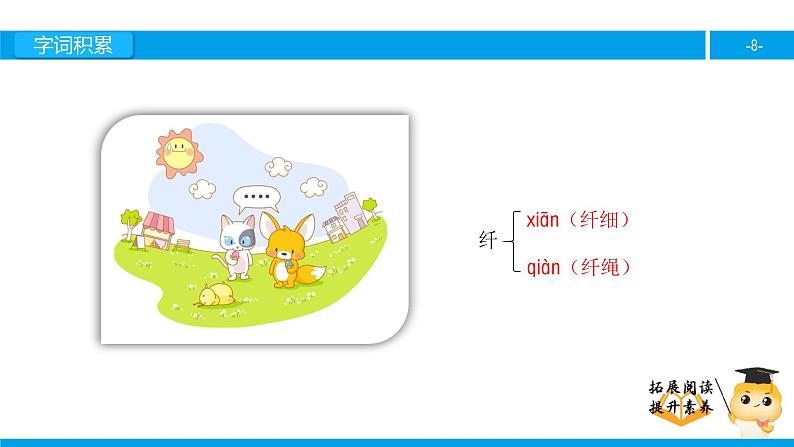 二年级【专项训练】课外阅读：我不是最弱小的（上）课件PPT第8页