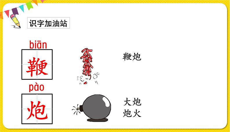 人教部编版一年级下册语文——识字（二） 语文园地五课件PPT第6页