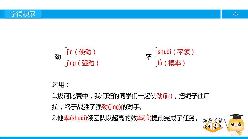 三年级【专项训练】课外阅读：飞翔的信念（上）课件PPT第8页