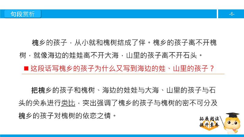 三年级【专项训练】课外阅读：槐乡的孩子（下）课件PPT第6页