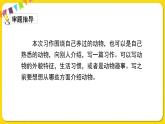 人教部编版语文四年级下册第四单元——习作：我的动物朋友课件PPT