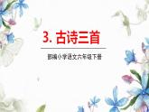 人教部编版六年级下册 第一单元 ——3 古诗三首课件PPT