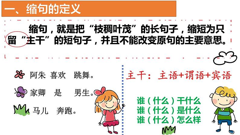 5.句型复习——缩句课件PPT第4页