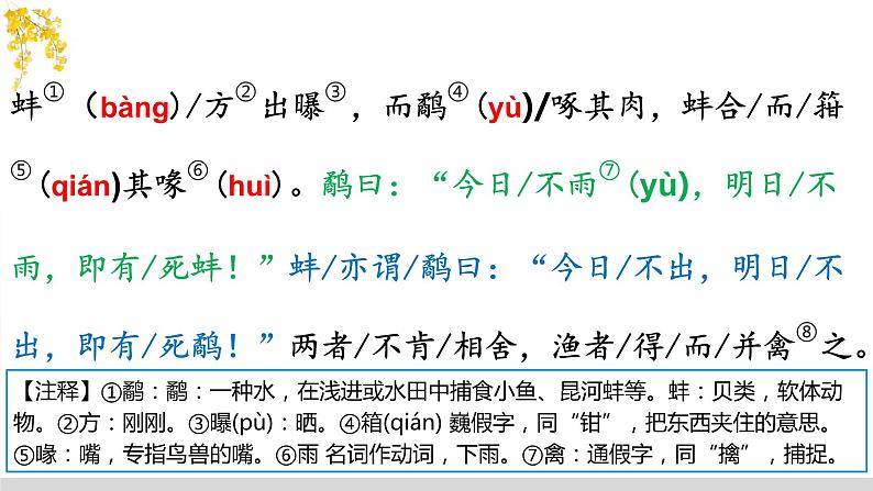 16.《鹬蚌相争》课件PPT第5页