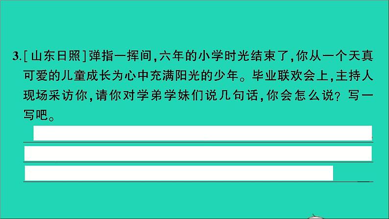 2021小升初语文归类冲刺专题五口语交际与综合性学习专项十六综合性学习课件第4页