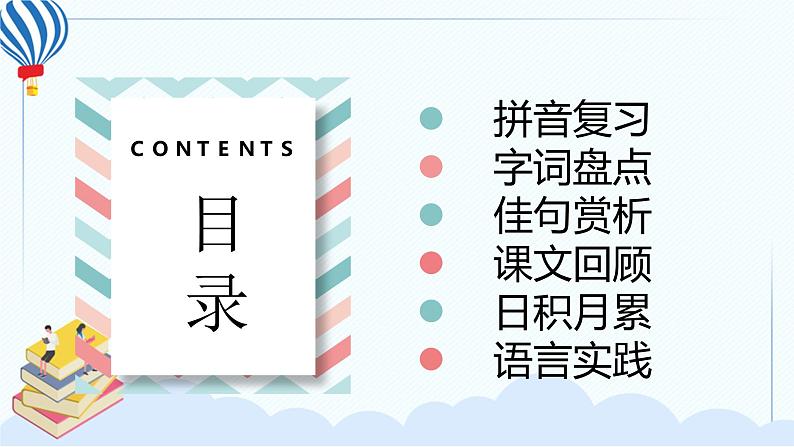 部编版语下四年级下册 第一单元 复习课件PPT02