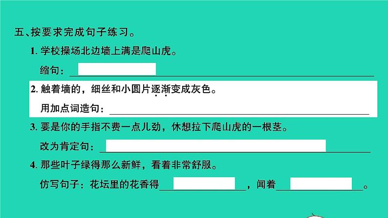 爬山虎的脚PPT课件免费下载05