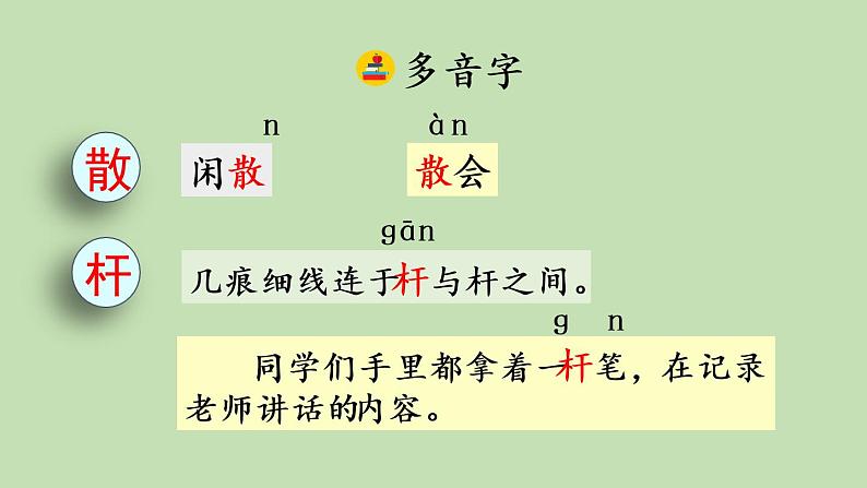 人教部编版（五四制）三年级下册语文2  燕子课件07