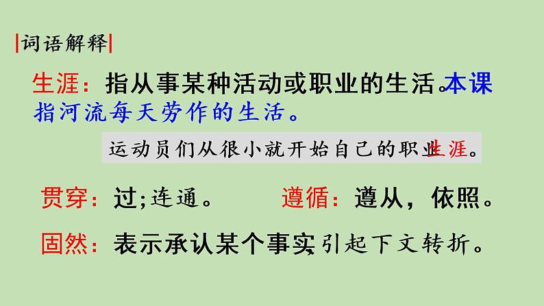 人教部编版（五四制）三年级下册语文8 池子与河流课件06