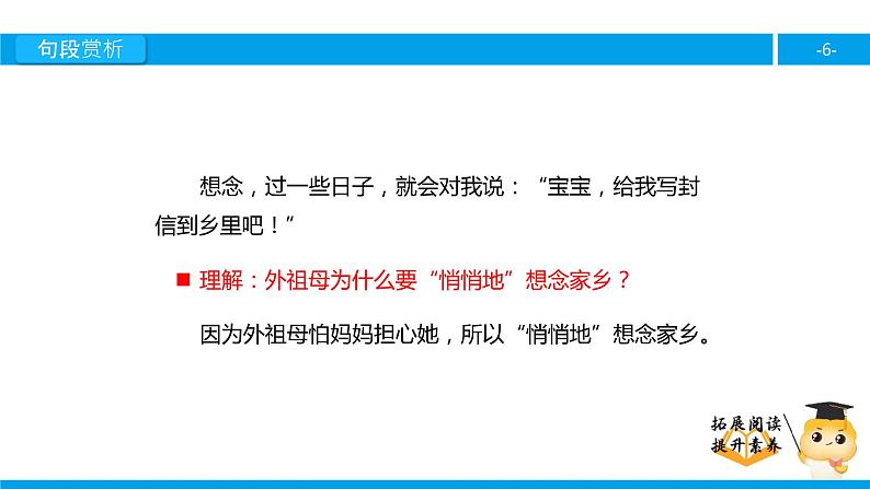 四年级【专项训练】课外阅读：很短的信，很大的意义（下）课件PPT06