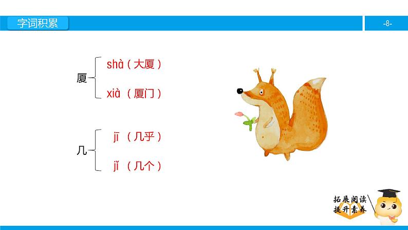 四年级【专项训练】课外阅读：那只松鼠（上）课件PPT08