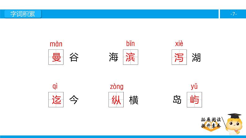 四年级【专项训练】课外阅读：水都威尼斯（上）课件PPT07