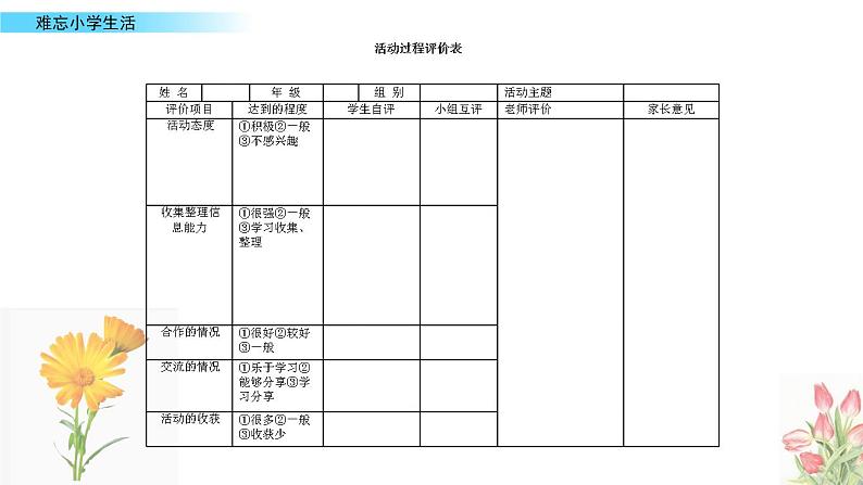 部编版语文六下：综合性学习：难忘小学生活-PPT课件+教学教案06