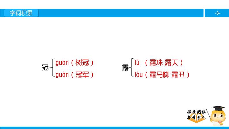 四年级【专项训练】课外阅读：形形色色的植物（上）课件PPT08