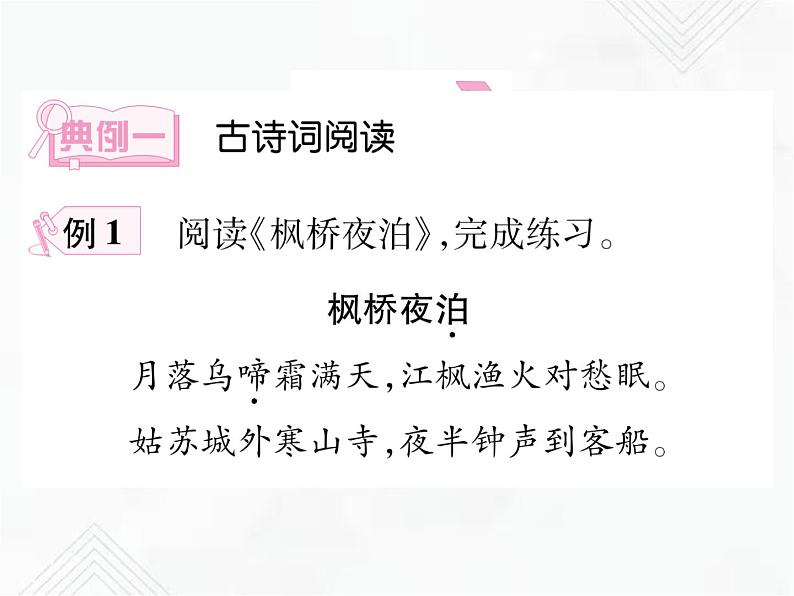 小升初语文复习 专题24  古诗文阅读 授课课件第4页